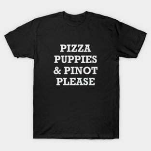 Pizza Puppies Pinot T-Shirt